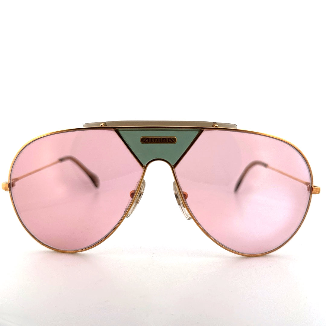 Vintage 80s Alpina TR4 Sunglasses - Medium - Made in W Germany