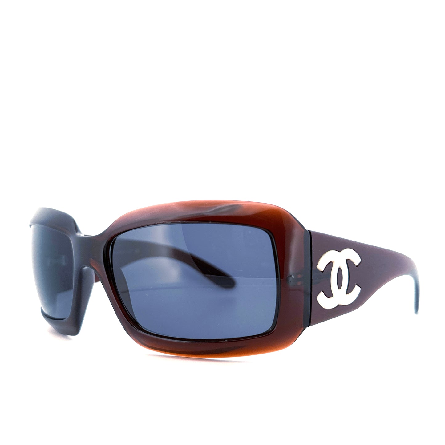 Vintage 90s Chanel Sunglasses - Medium/Large - Made in Italy