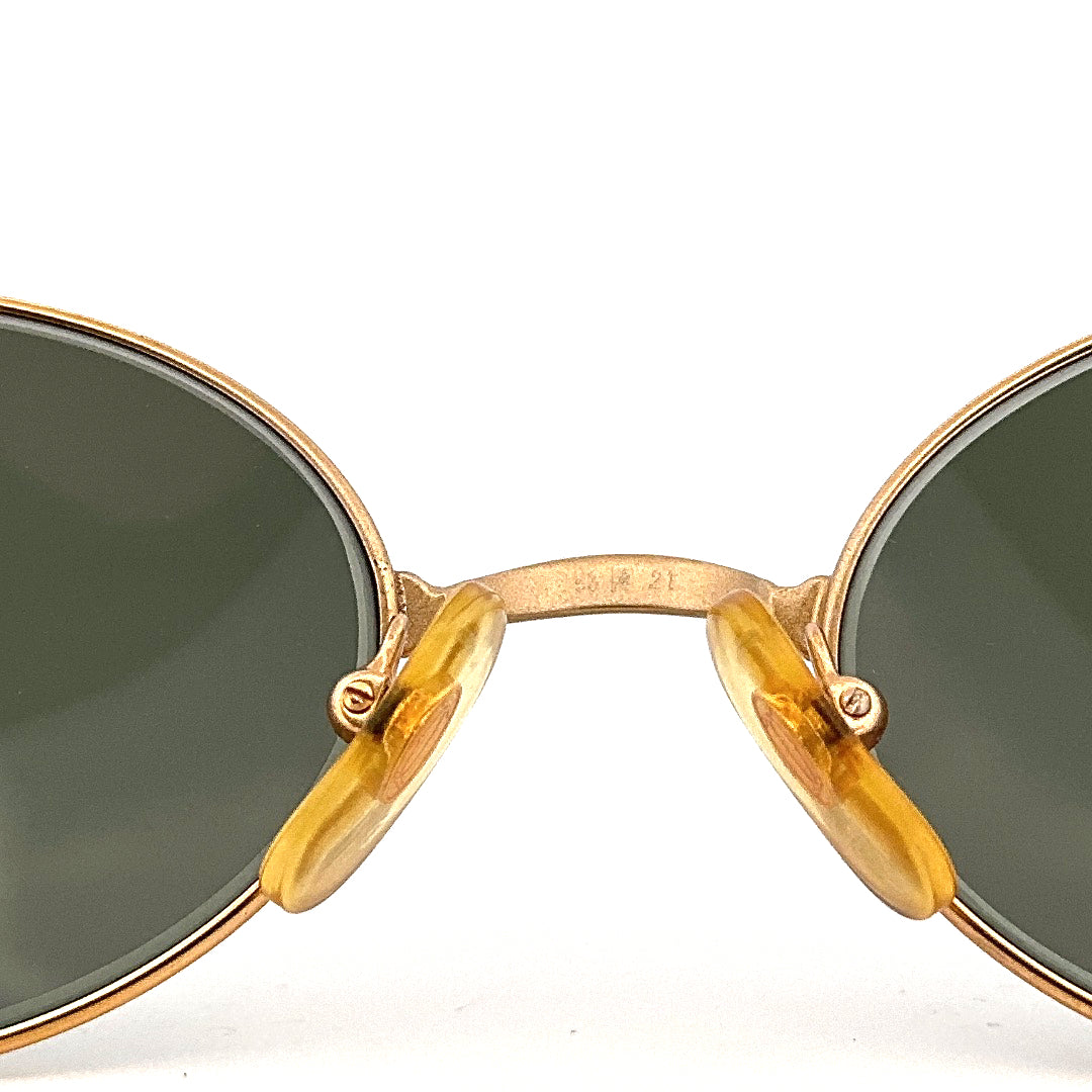 Vintage 90s Cartier Filao Oval Sunglasses - Medium - Made in France