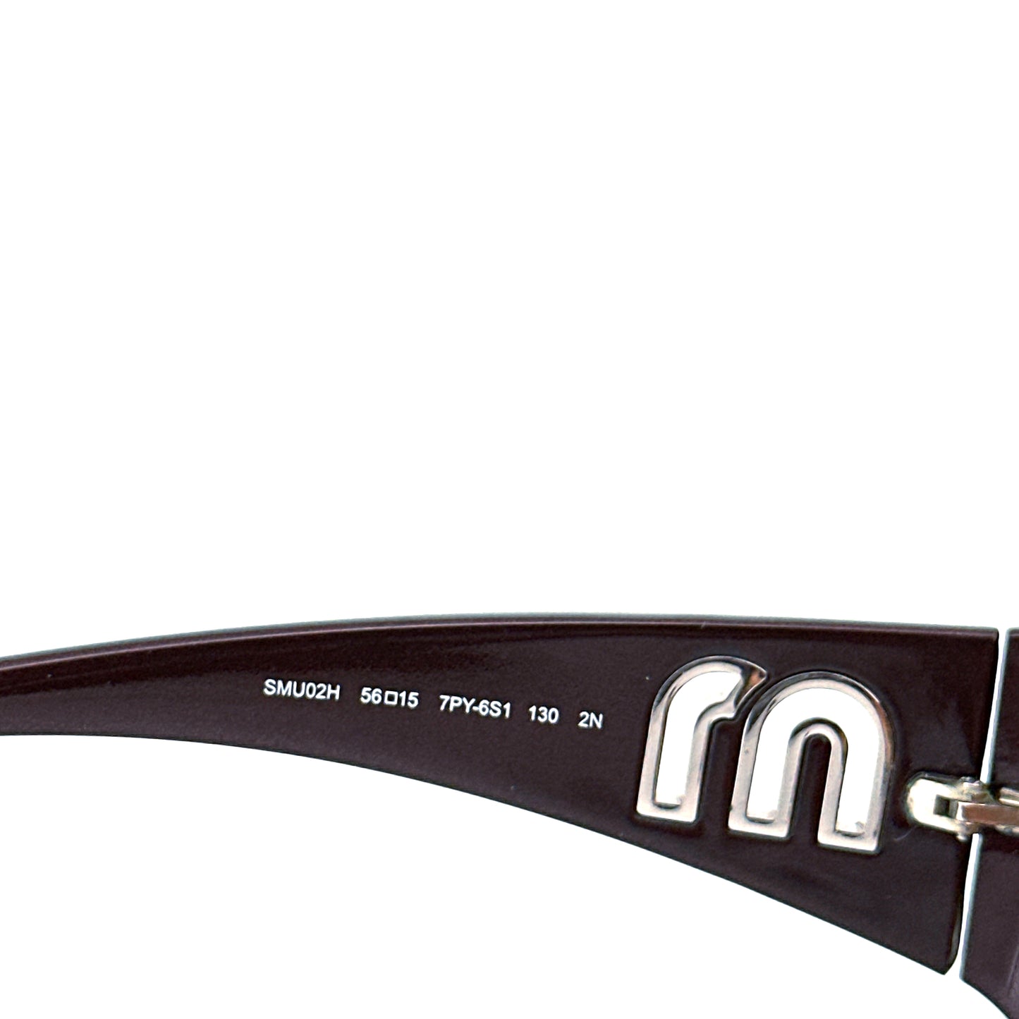 Vintage Y2K Miu Miu Glitter Sunglasses - Small/Medium - Made in Italy
