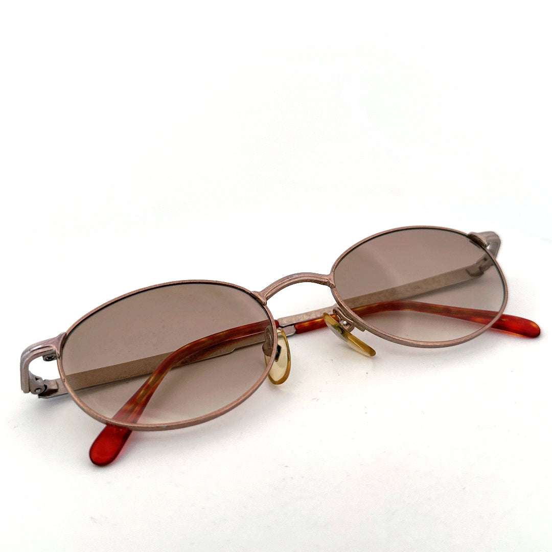 Vintage 90s Junior Gaultier 57-3175 Oval Sunglasses Made in Japan