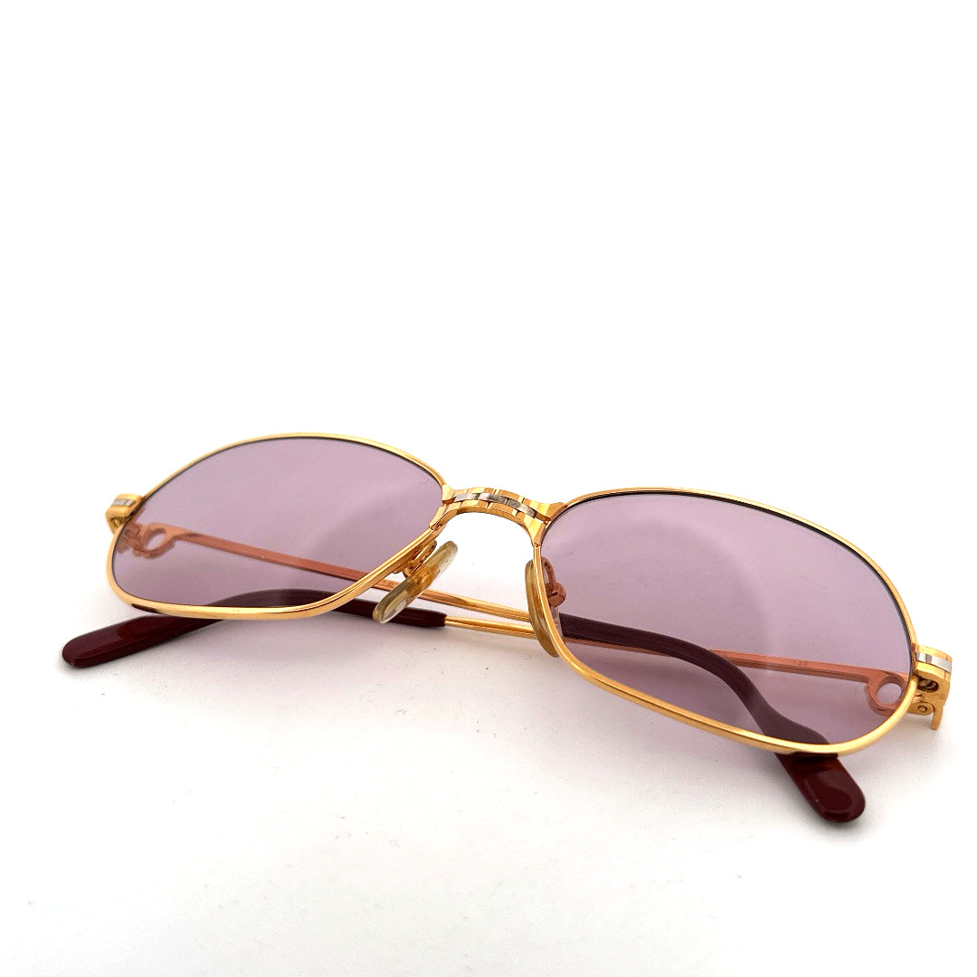 Vintage 80s Cartier Panthere GM Sunglasses - Small/Medium - Made in France