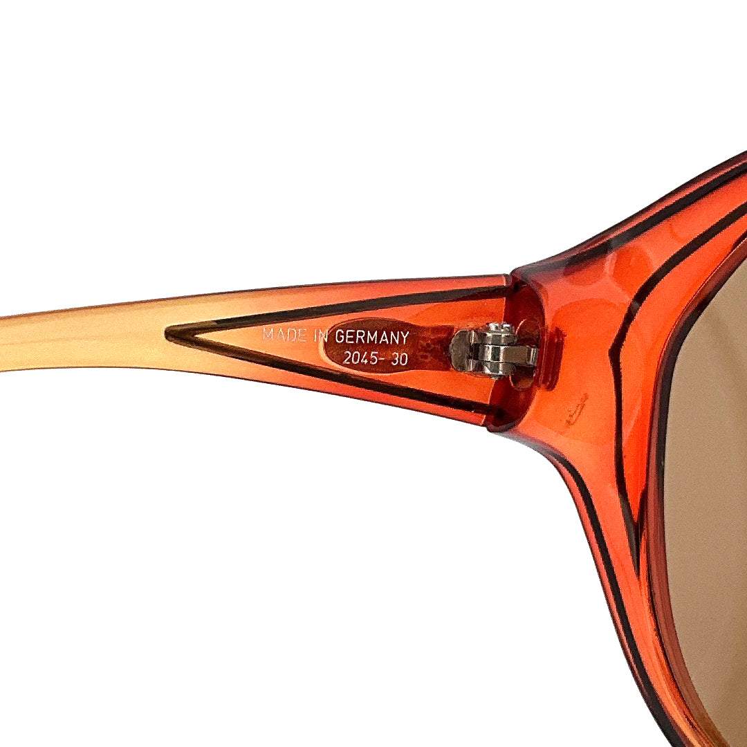 Vintage 70s Christian Dior Oversized Sunglasses Mod 2045 Size XL Made in Germany