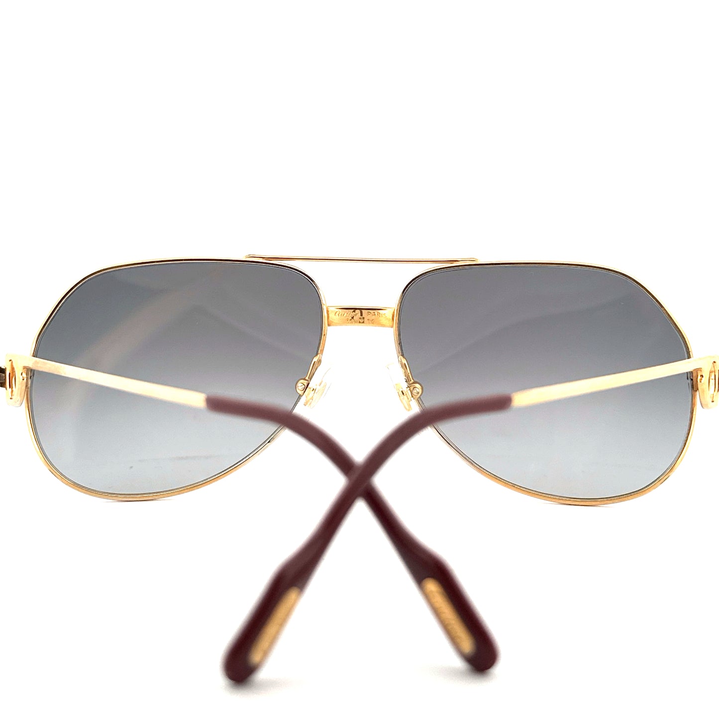 Vintage 80s Cartier Aviator Sunglasses Vendome LC - Small/Medium - Made in France (Copy)