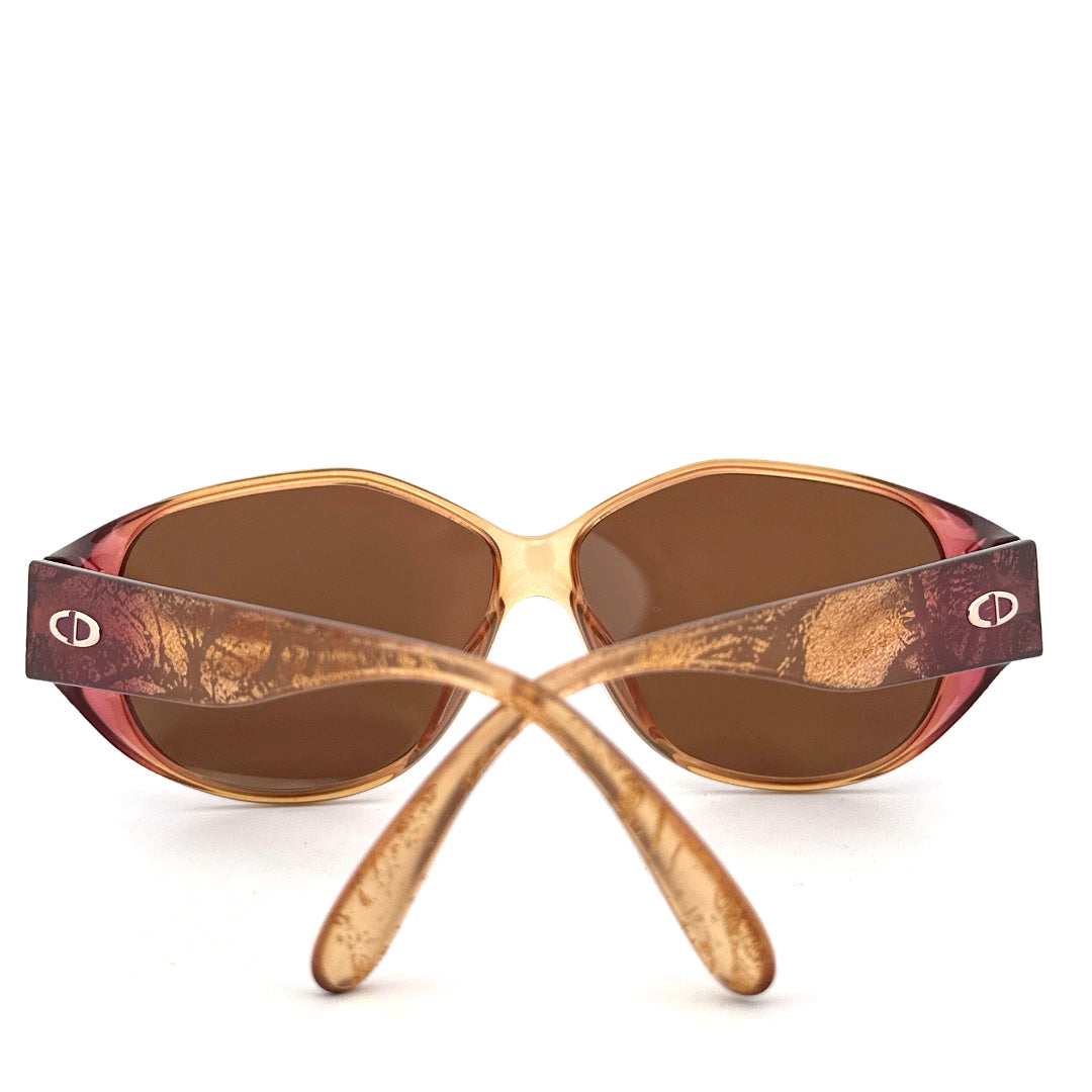 Vintage 90s Christian Dior Oval Sunglasses Mod 2491 - Medium - Made in Germany