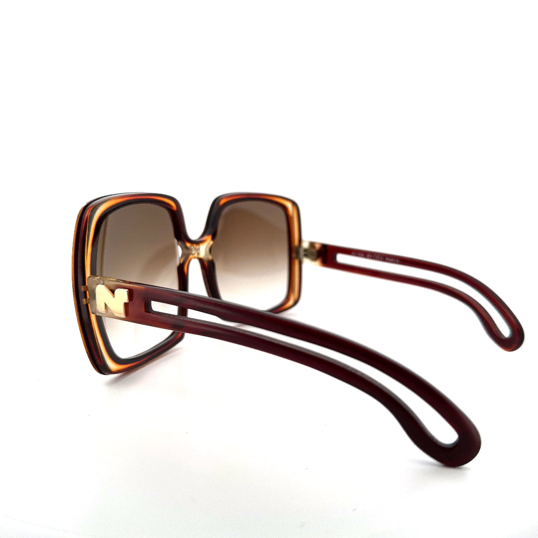 Vintage 70s Nina Ricci Paris Oversized Sunglasses Mod NR-67 Hand Made in France