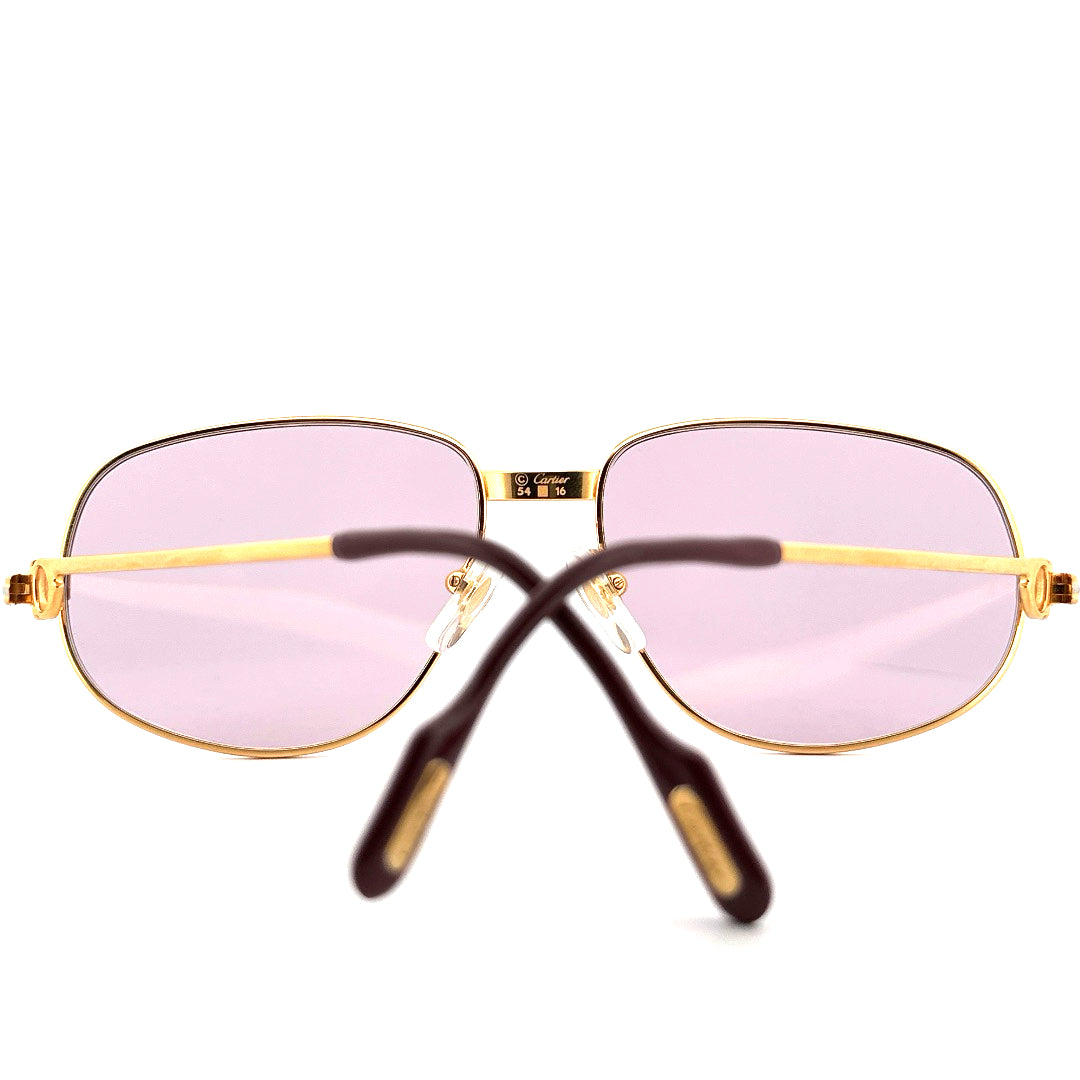 Vintage 80s Cartier Romance Sunglasses - Small/Medium - Made in France