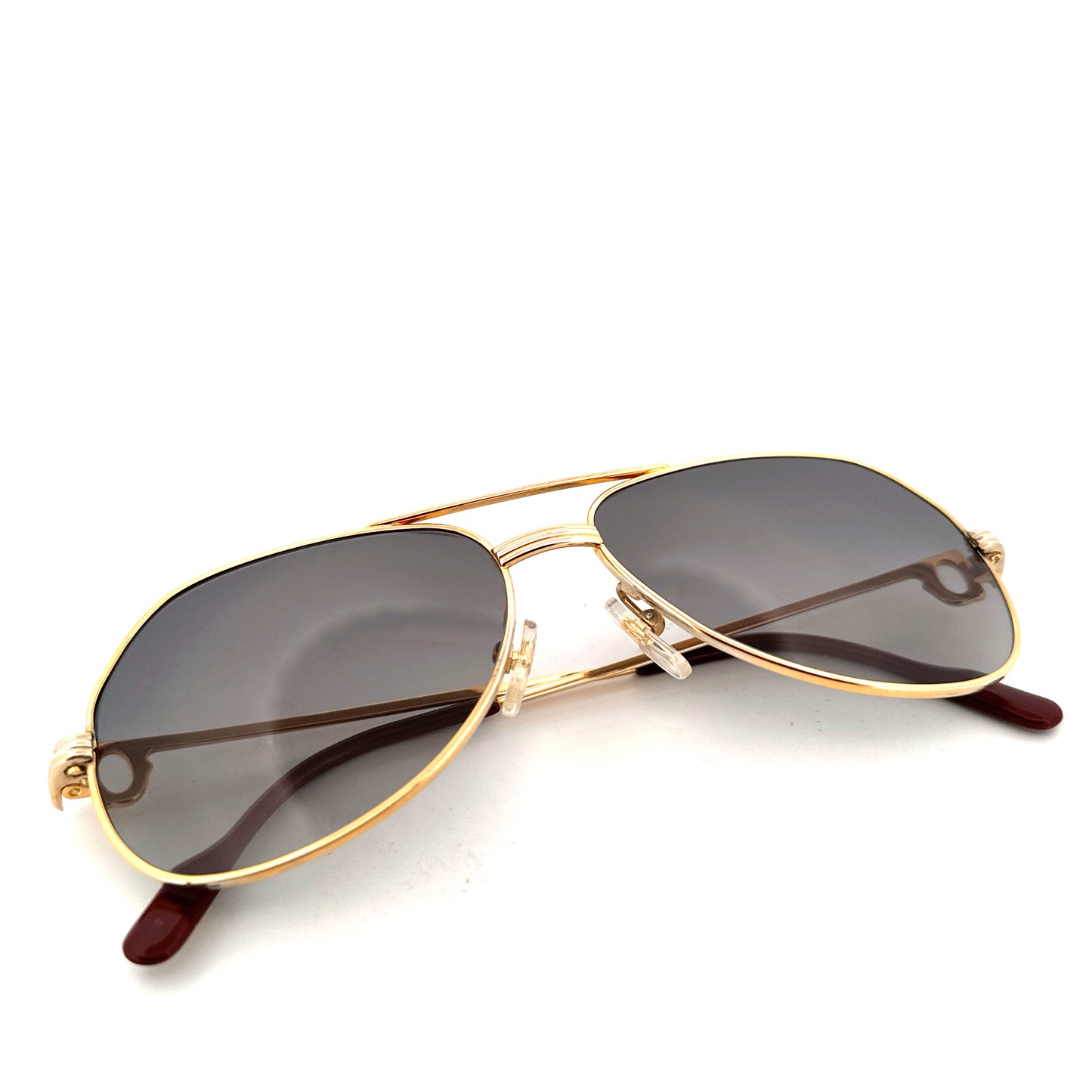 Vintage 80s Cartier Aviator Sunglasses Vendome LC - Small/Medium - Made in France (Copy)