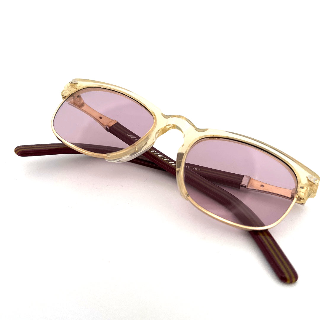Vintage 90s Junior Gaultier 57-1271 Sunglasses Jean Paul Gaultier Made in Japan