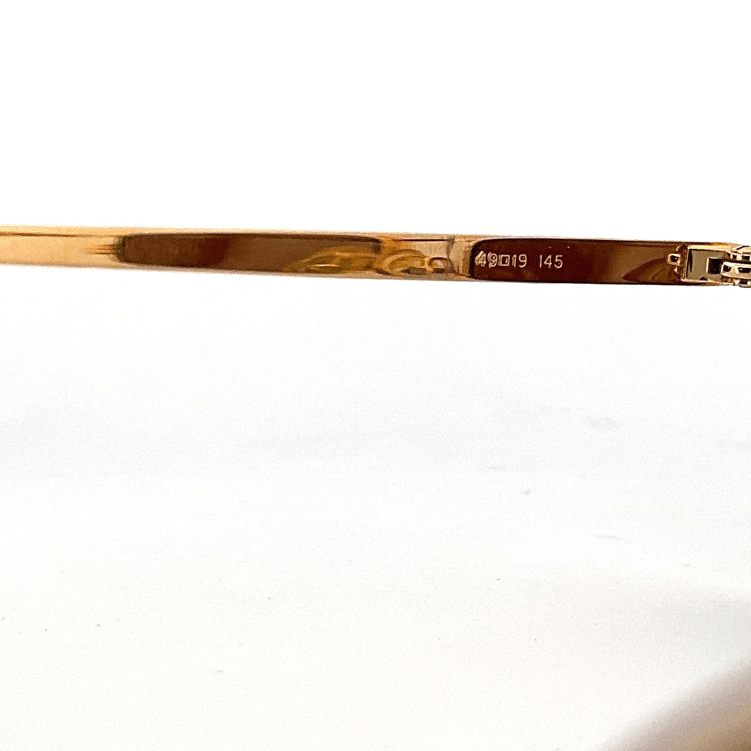 Vintage 90s Junior Gaultier 57-2173 Oval Sunglasses Made in Japan