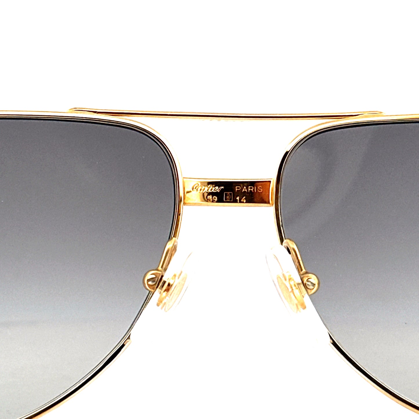 Vintage 80s Cartier Aviator Sunglasses Vendome LC - Small/Medium - Made in France (Copy)