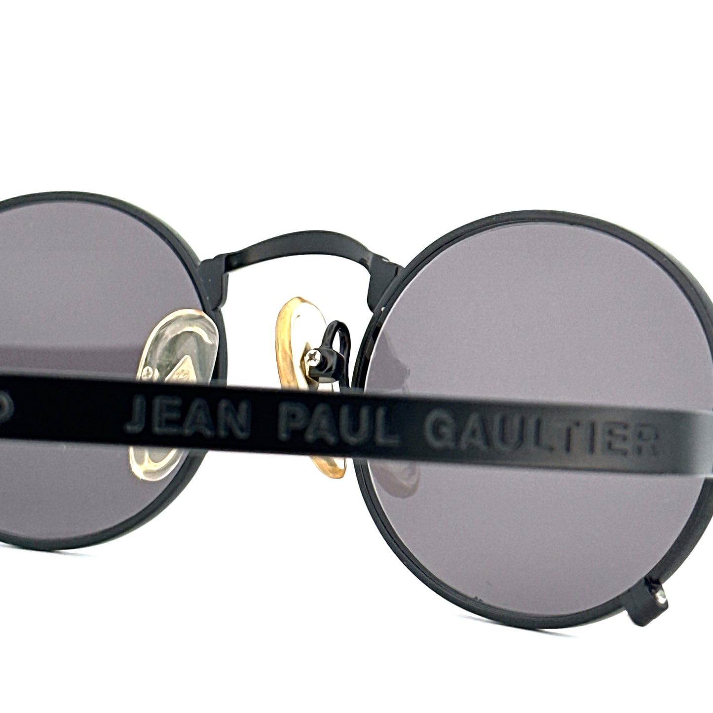 Vintage 90s Jean Paul Gaultier 56-1173 Oval Sunglasses - Large - JPG Made in Japan