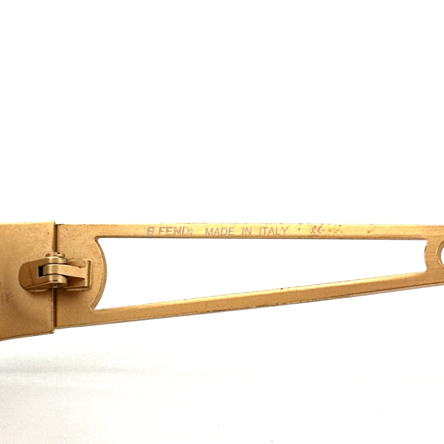 Vintage 90s Fendi FS 300 Oval Sunglasses - Medium - Made in Italy
