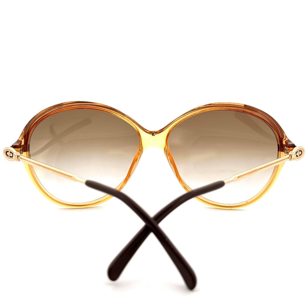 Vintage 80s Christian Dior Oversized Sunglasses Mod 2251 Women’s Medium/Large Made in Austria