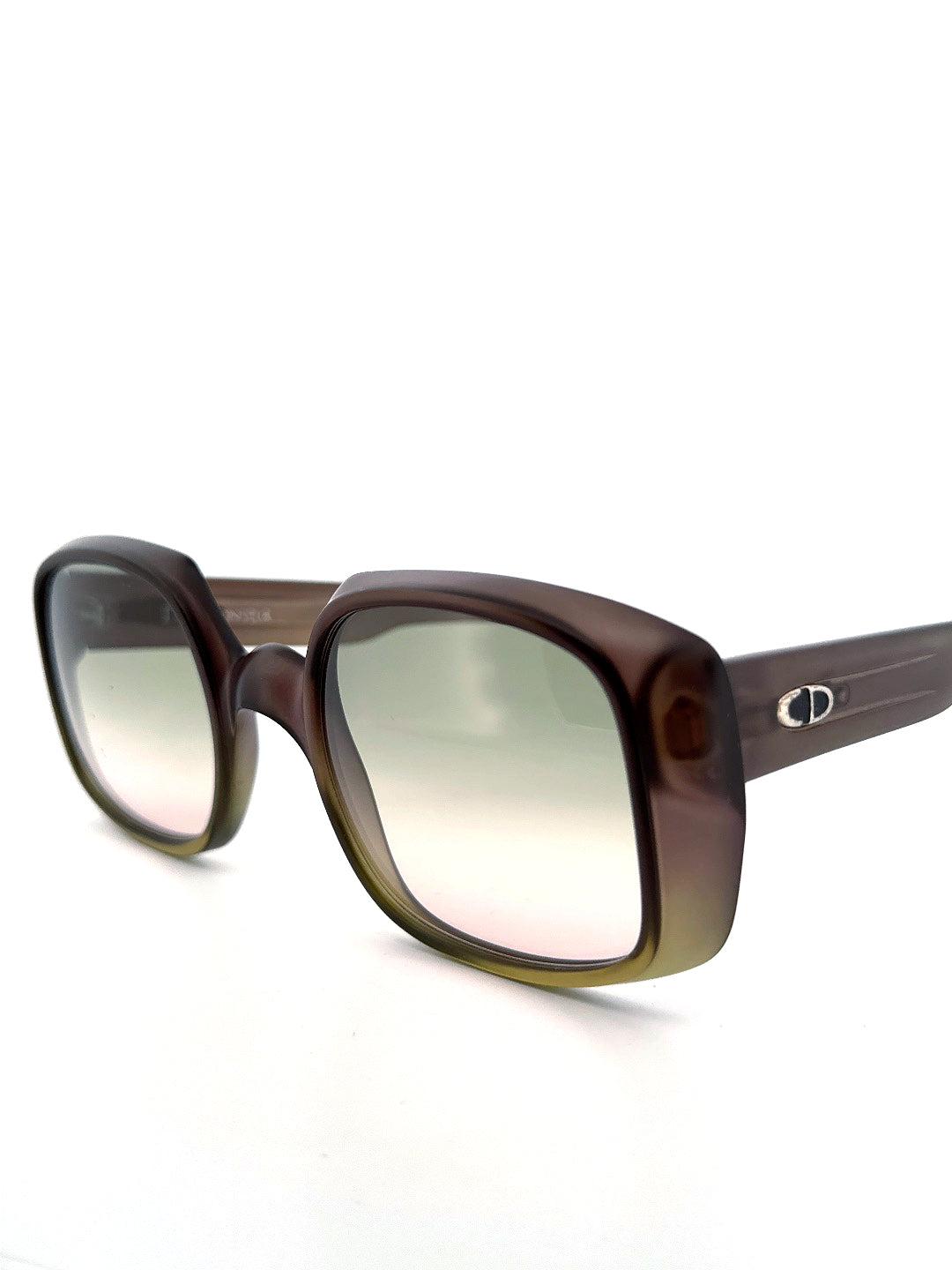 Vintage 70s Ch. Dior Monsieur Square Sunglasses Mod 2014 - Medium - Made in Germany