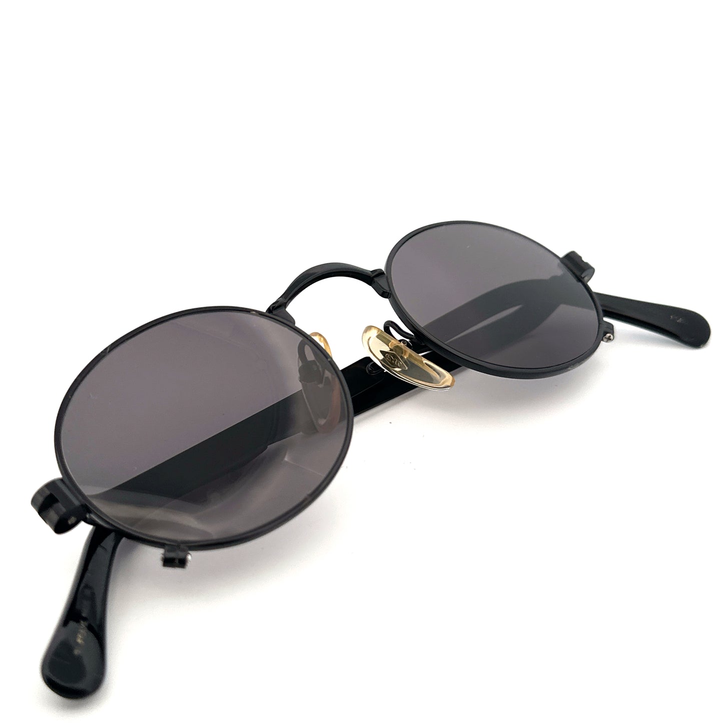 Vintage 90s Jean Paul Gaultier 56-1173 Oval Sunglasses - Large - JPG Made in Japan