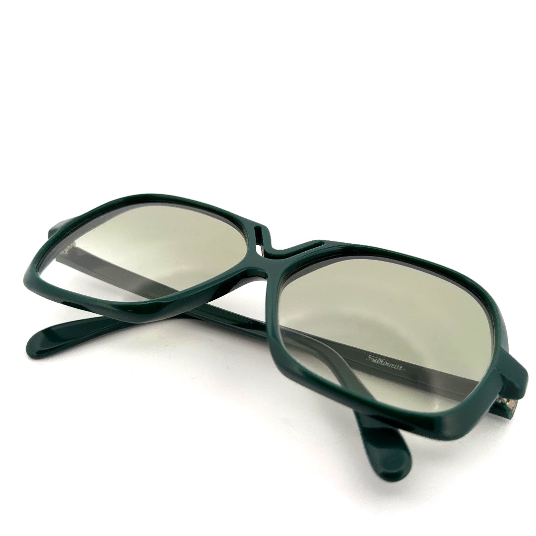 Vintage 70s Silhouette Oversized Sunglasses Mod 55 Size Medium Made in Austria
