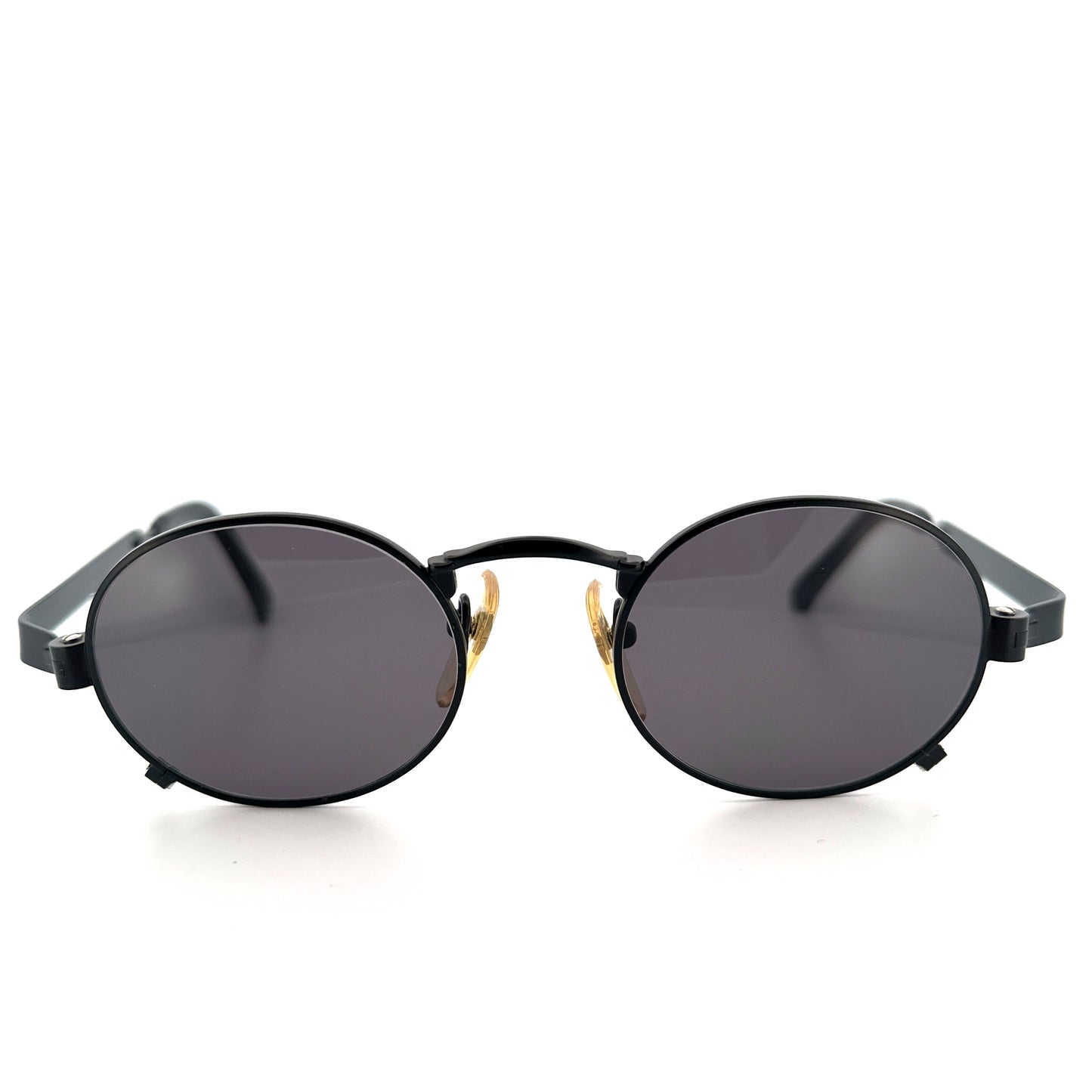 Vintage 90s Jean Paul Gaultier 56-1173 Oval Sunglasses - Large - JPG Made in Japan