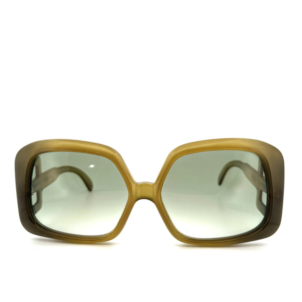 Vintage 70s Christian Dior Oversized 737 Sunglasses - Medium - Made in Germany