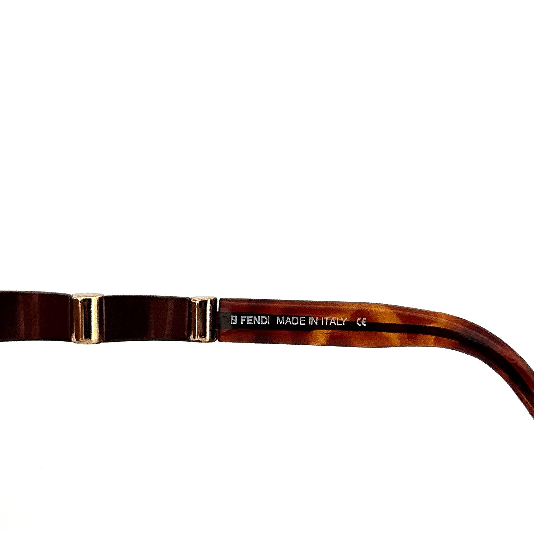 Vintage 90s Fendi Oval Sunglasses Mod 7127 Size M Made in Italy