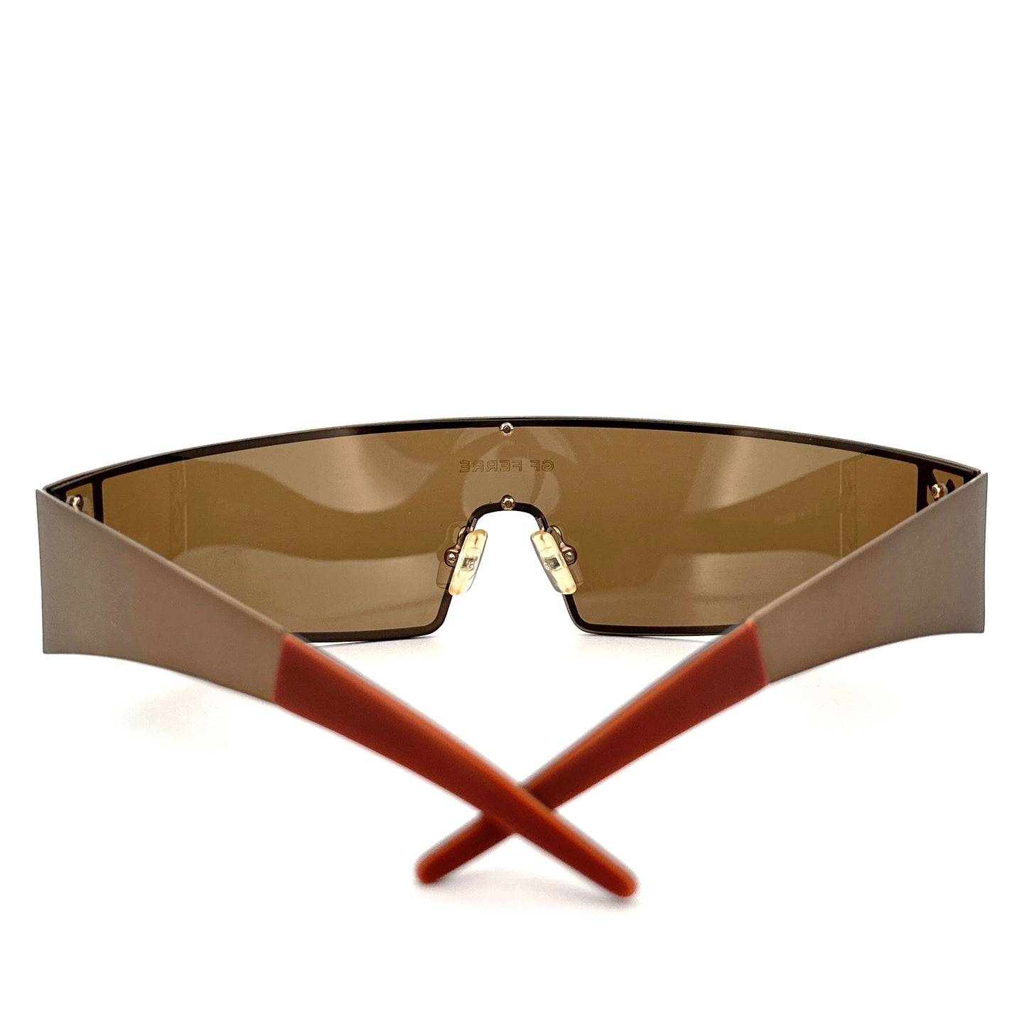 Vintage 90s GF Ferre Mask Sunglasses - Medium - Made in Italy