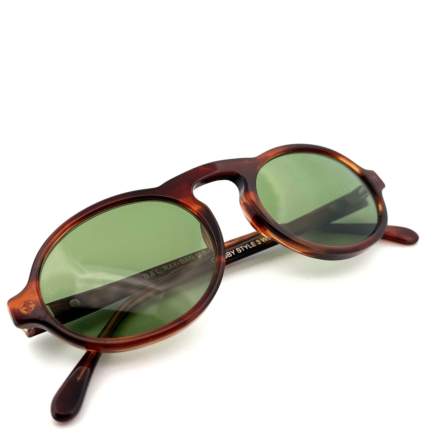 Vintage 80s B&L Ray Ban Gatsby Sunglasses Style 3 W0939 Made in USA
