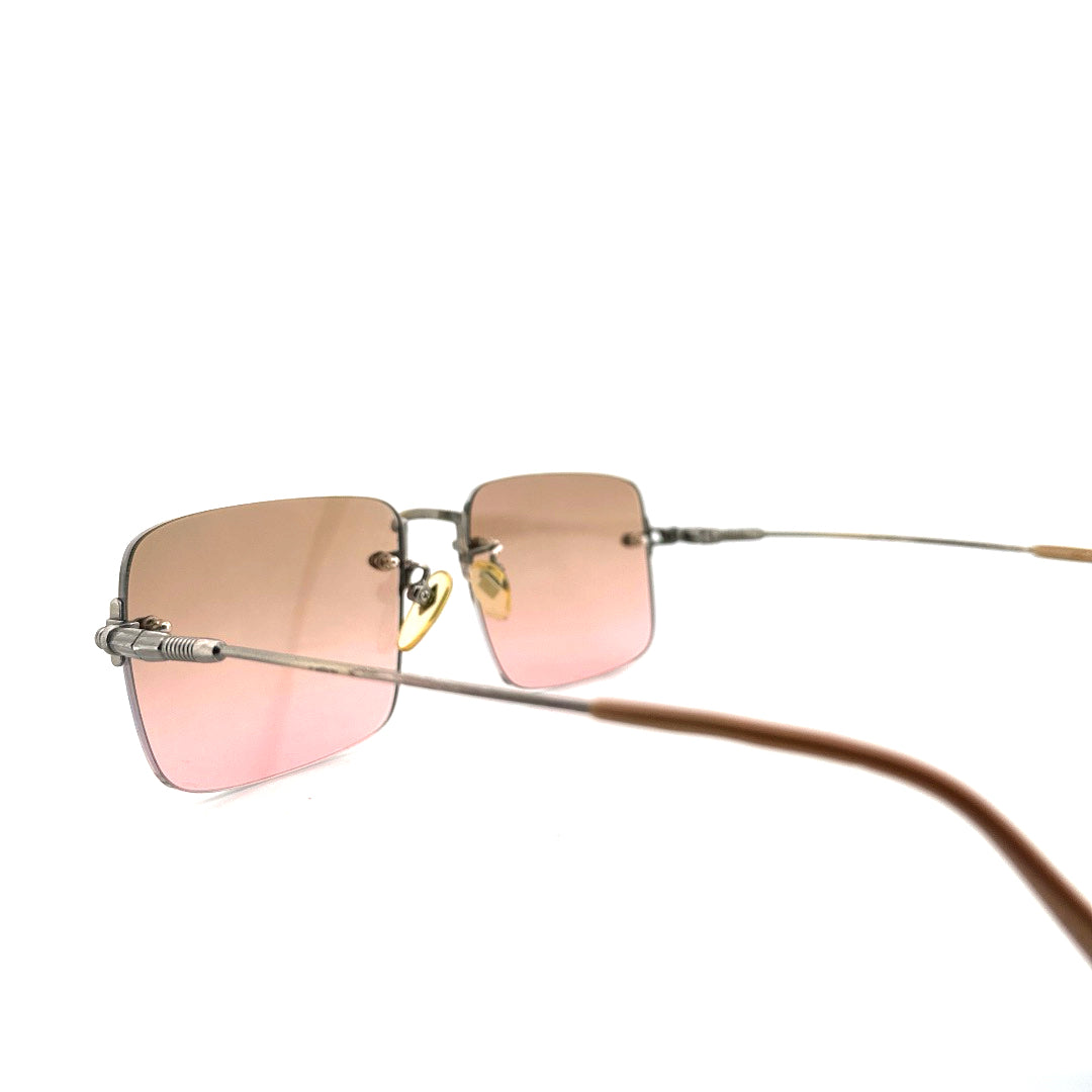 Vintage Jean Paul Gaultier 55-6110 Rimless Sunglasses - Medium - JPG Made in Japan