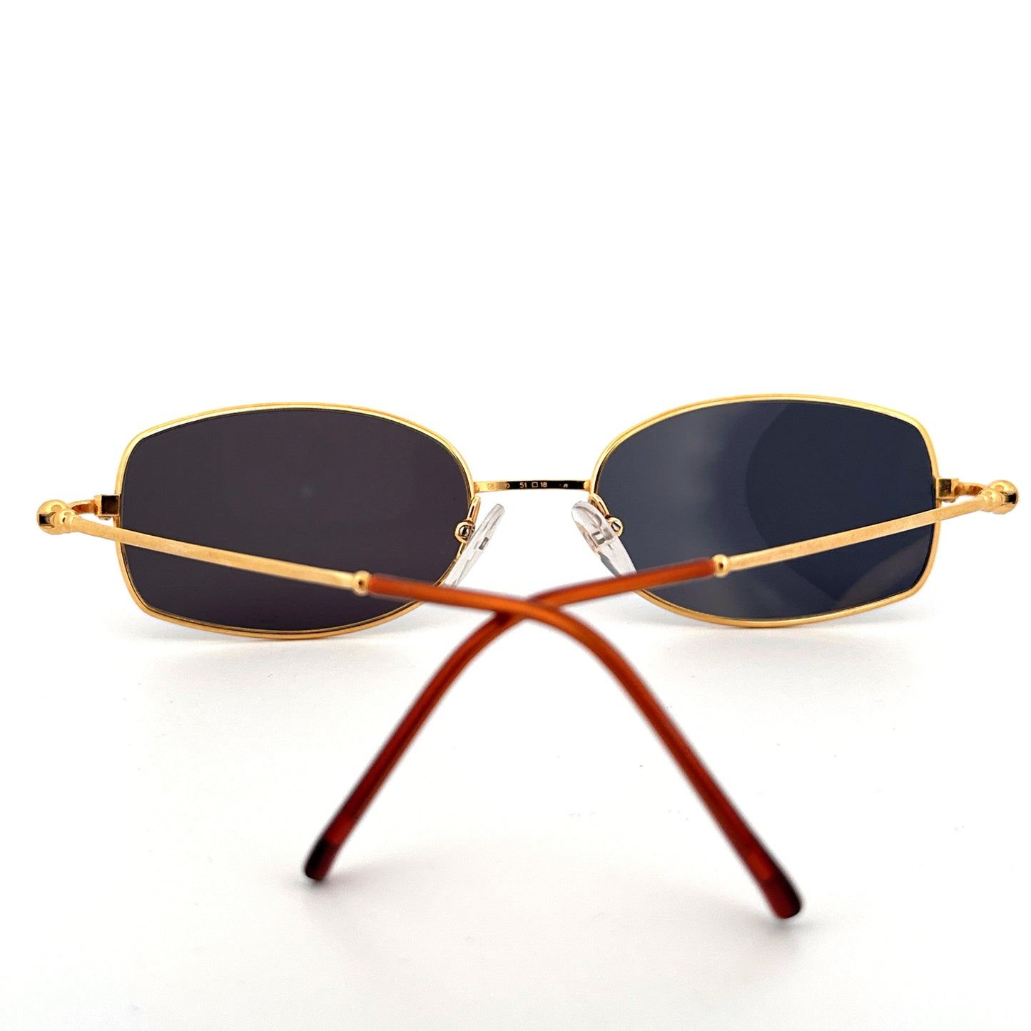 Vintage 90s Henry Jullien Gold Filled Sunglasses - Small/Medium - Made in France