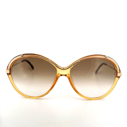 Vintage 80s Christian Dior Oversized Sunglasses Mod 2251 Women’s Medium/Large Made in Austria