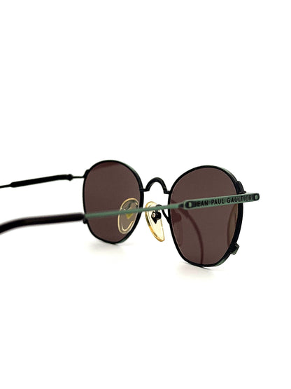 Vintage 90s Jean Paul Gaultier Sunglasses 55-0171 - Medium - JPG Made in Japan