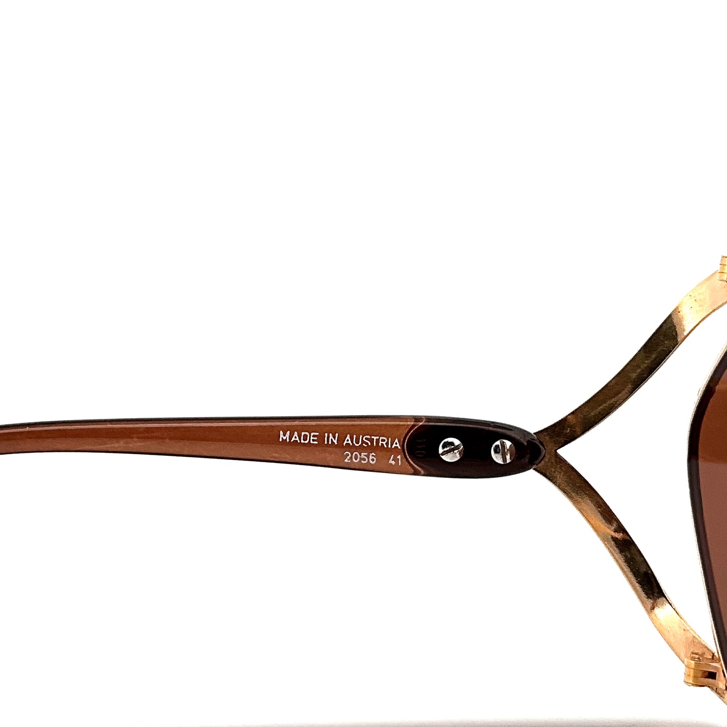 Vintage 70s Christian Dior Sunglasses Mod 2056 Butterfly Women’s Medium Made in Austria