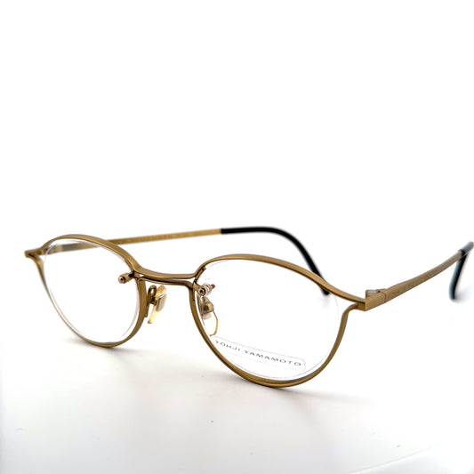 Vintage 90s Yohji Yamamoto Eyeglasses Frames Mod 51-4111 Size 45-23 Made in Japan
