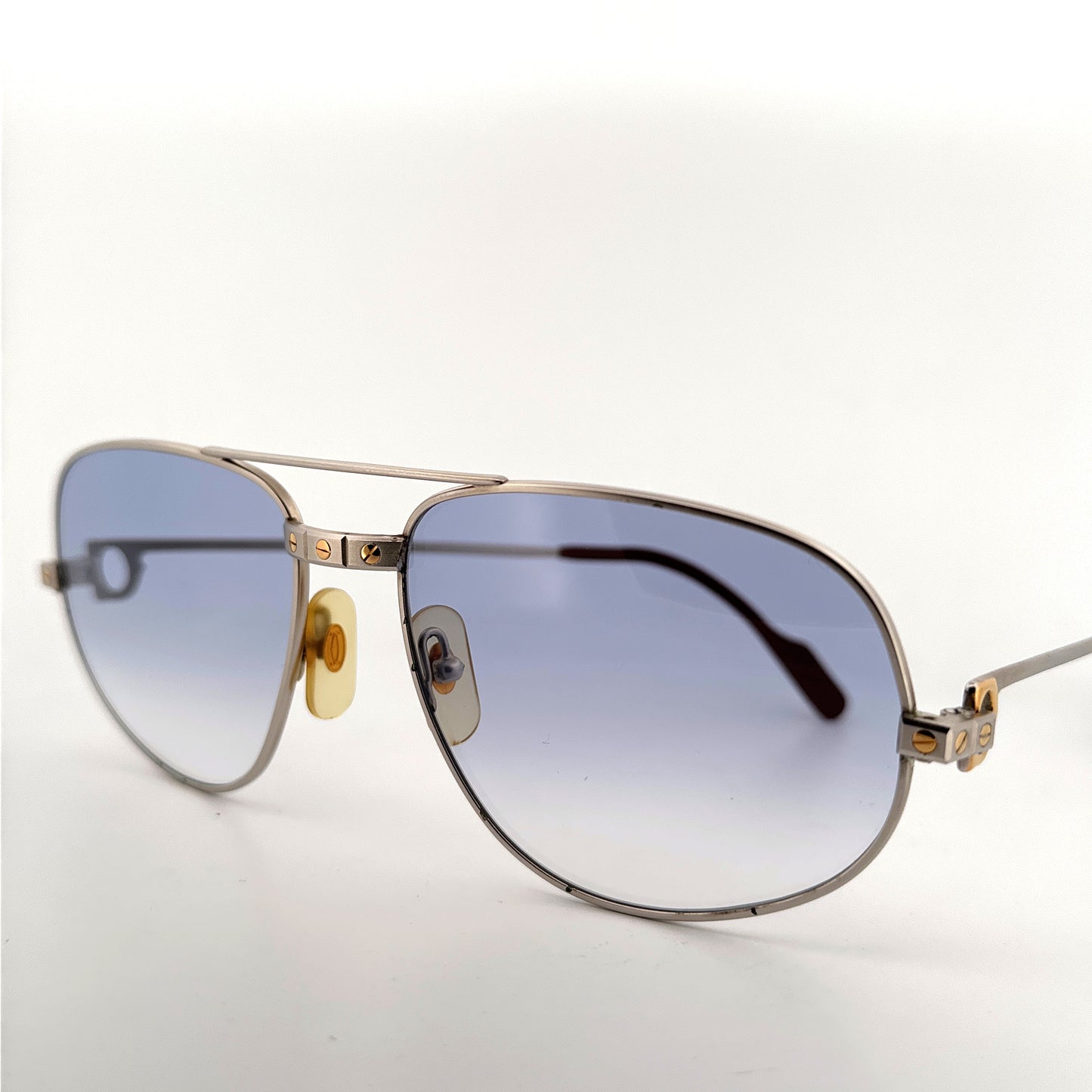 Vintage 80s Cartier Romance Sunglasses Men’s Large Made in France