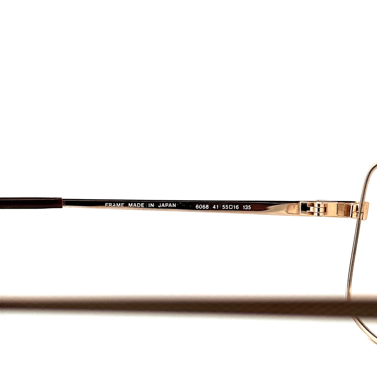 Vintage 80s Dunhill 6068 Eyeglasses Size 55-16 Made in Japan