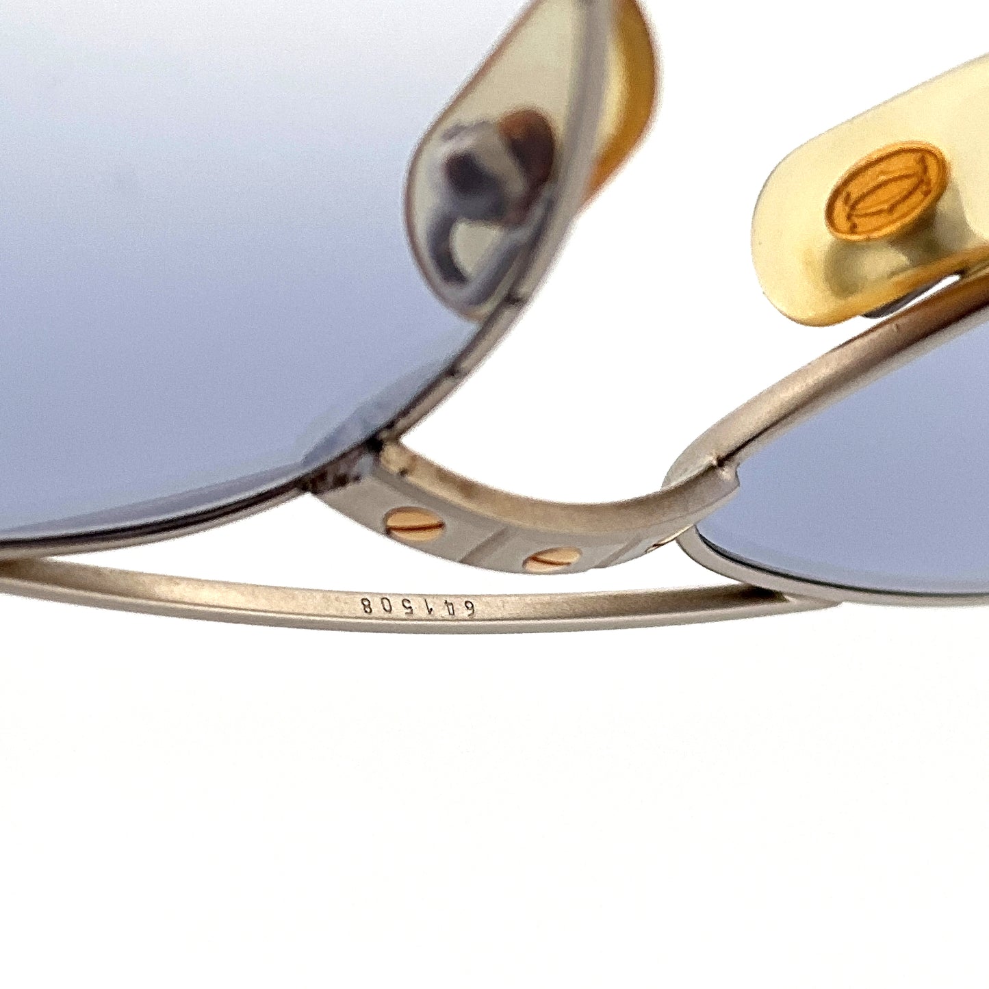 Vintage 80s Cartier Romance Sunglasses Men’s Large Made in France