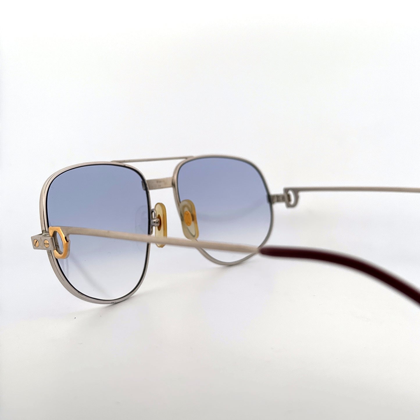 Vintage 80s Cartier Romance Sunglasses Men’s Large Made in France
