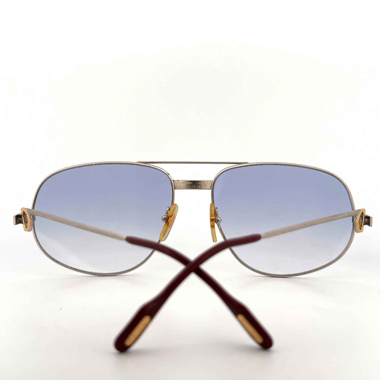 Vintage 80s Cartier Romance Sunglasses Men’s Large Made in France