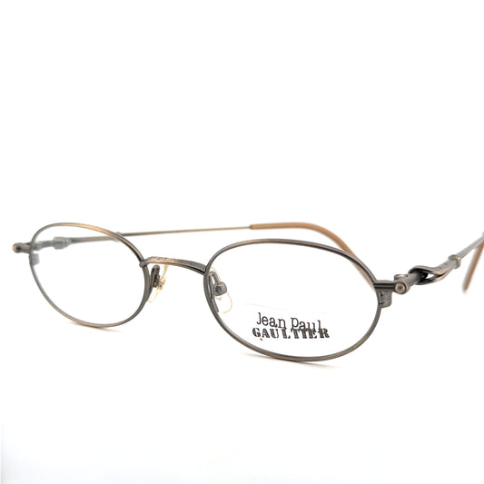 Vintage 90s Jean Paul Gaultier Eyeglasses Frames Mod 55-0012 Size 46-19 Made in Japan