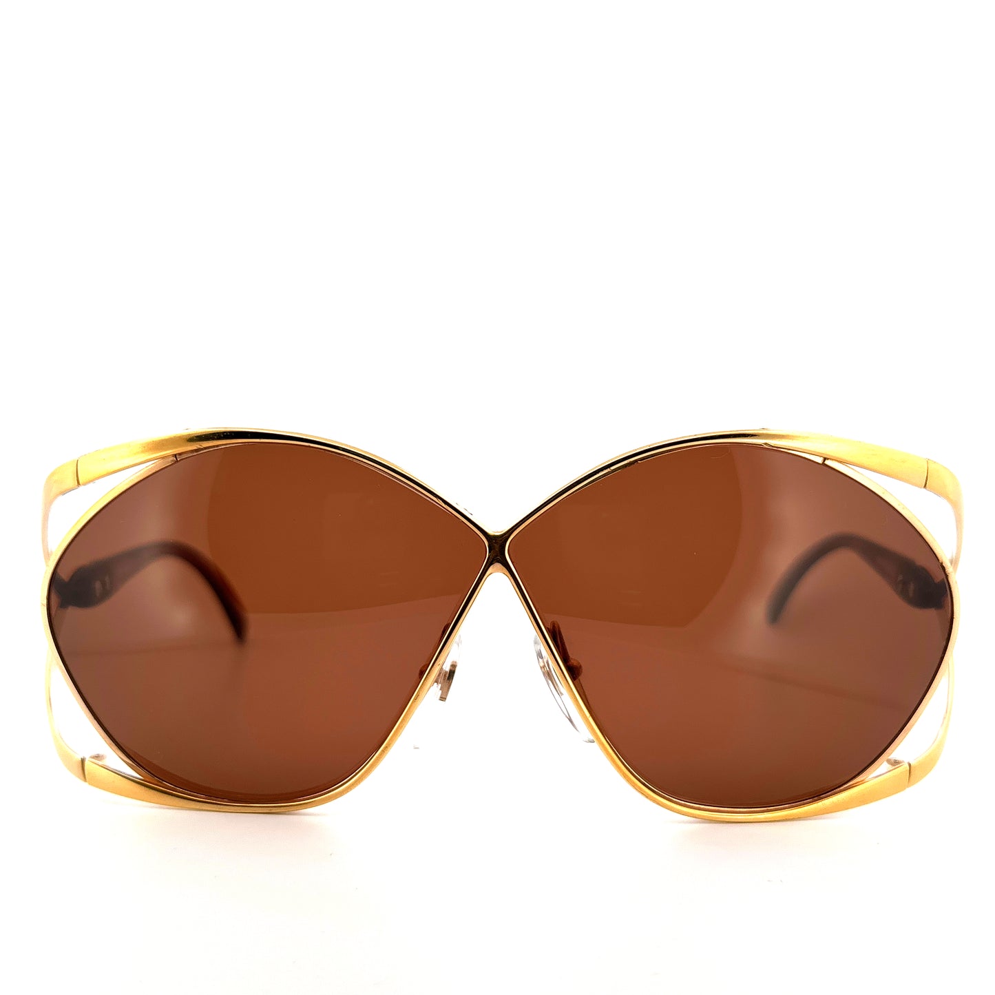 Vintage 70s Christian Dior Sunglasses Mod 2056 Butterfly Women’s Medium Made in Austria