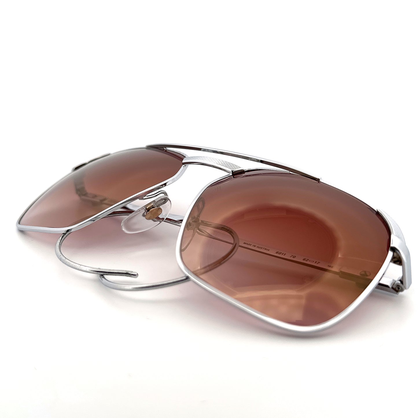 Vintage 80s Dunhill 6011 Sunglasses Coil Temples Men’s Large Austria