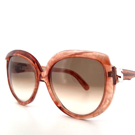 Vintage 70s Silhouette Sunglasses Mod 583 Size Medium Oversized Austria