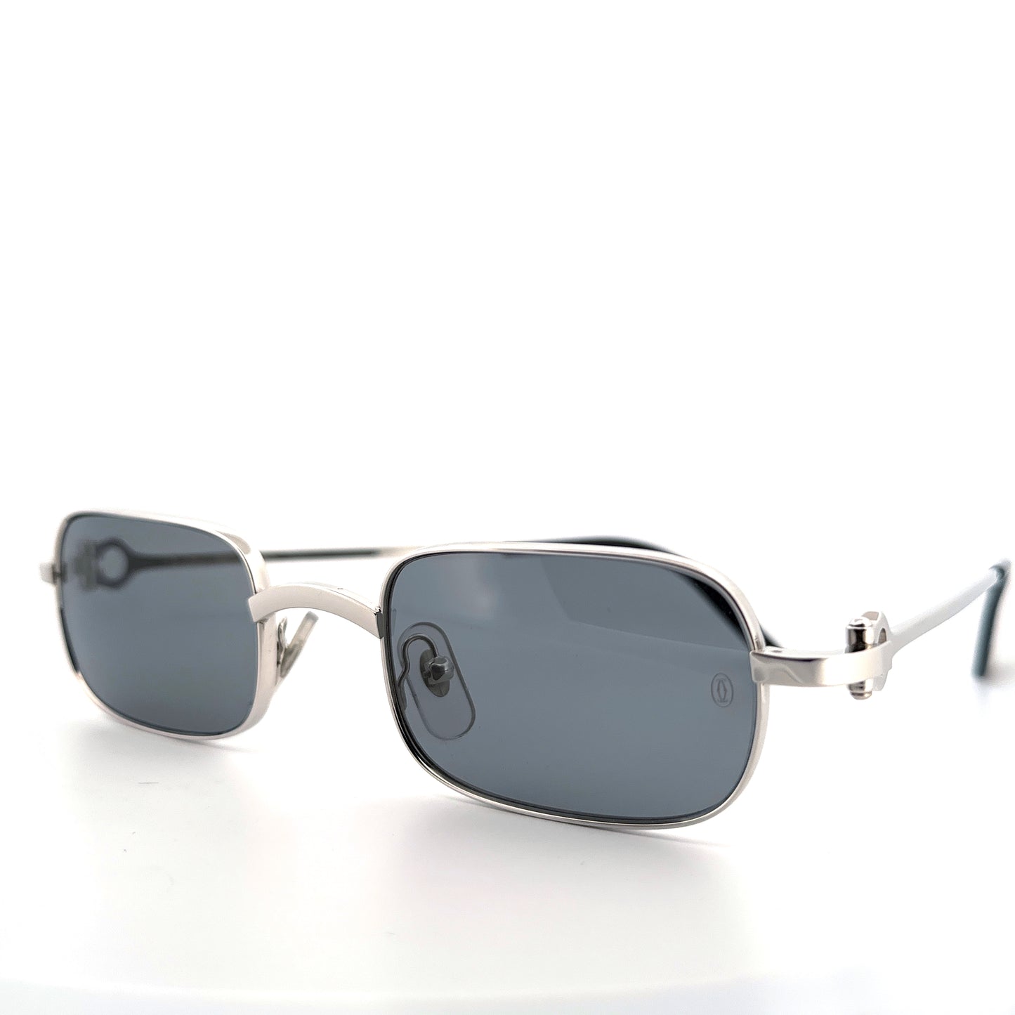Vintage 90s Cartier Sunglasses Mod Dreamer Size Medium Made in France