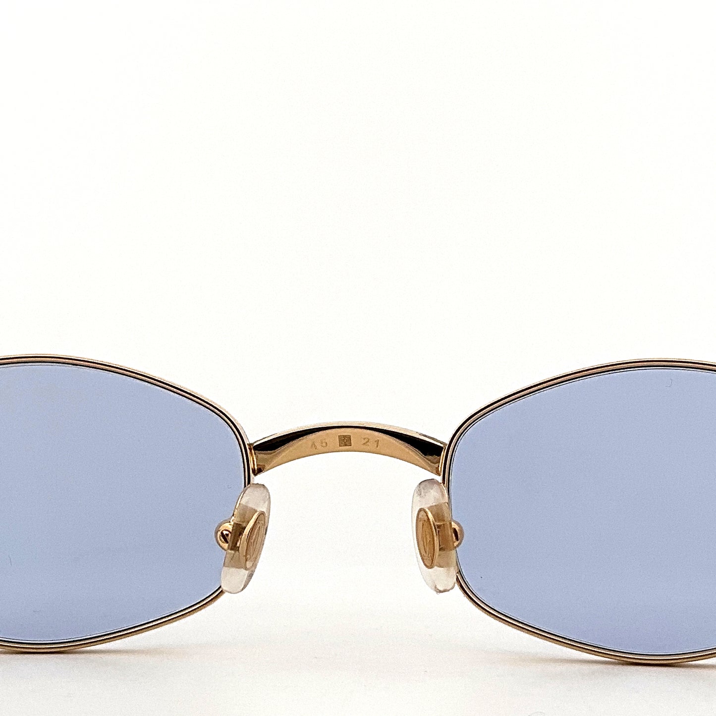 Vintage 90s Cartier Ginger Sunglasses Size Small Made in France
