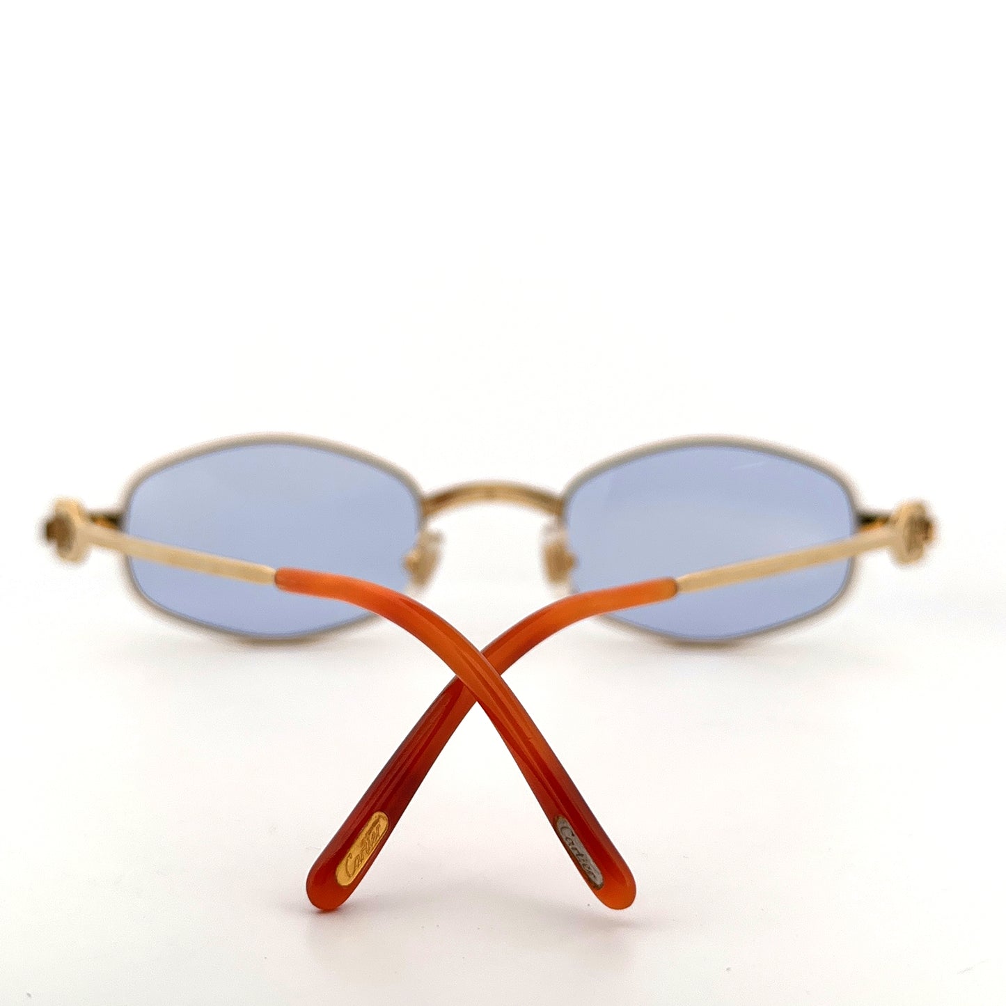 Vintage 90s Cartier Ginger Sunglasses Size Small Made in France