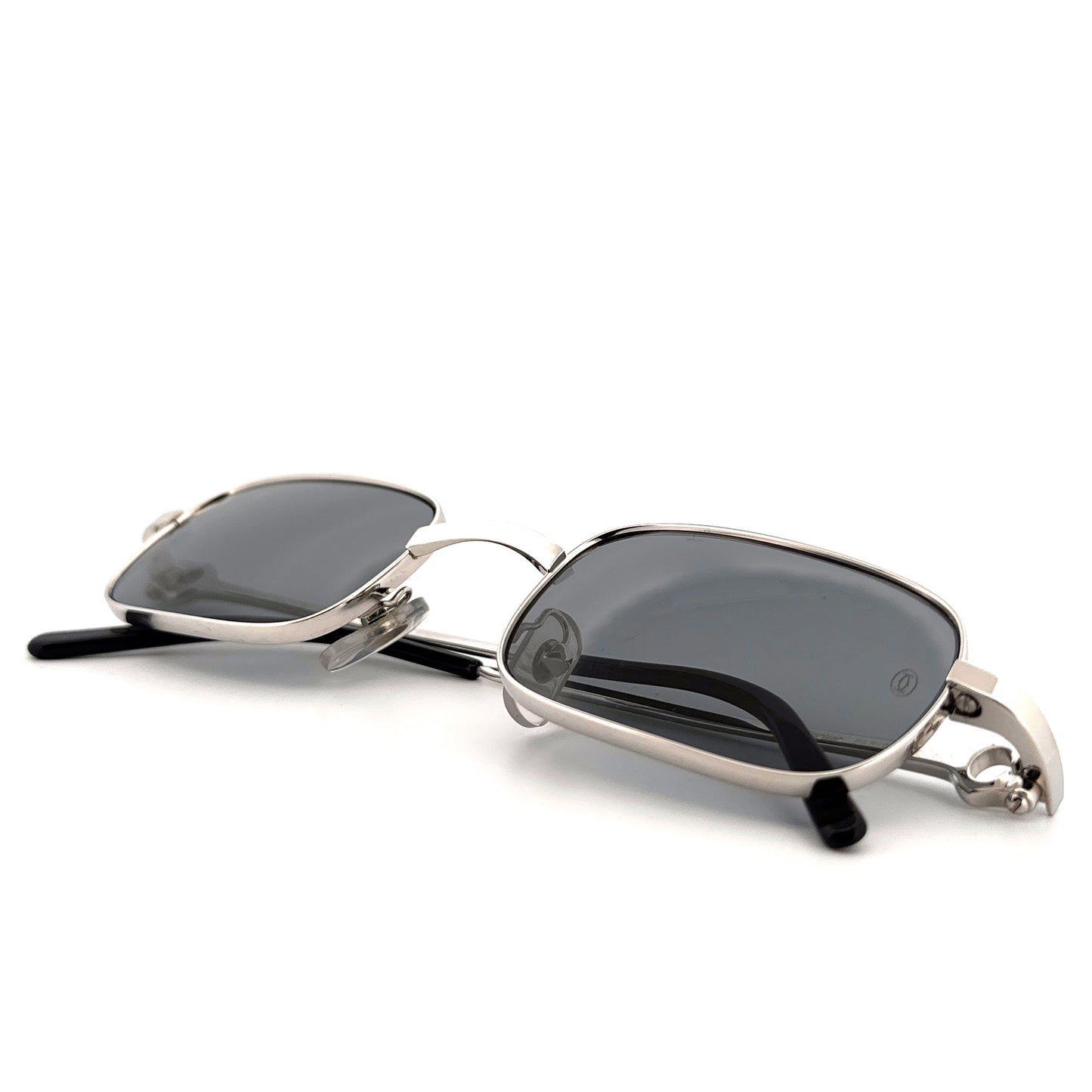 Vintage 90s Cartier Sunglasses Mod Dreamer Size Medium Made in France