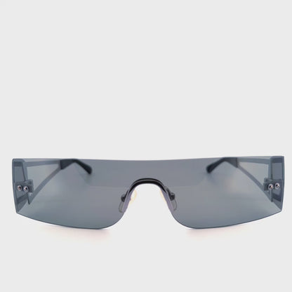 Vintage 90s Mask Sunglasses Jean-Louis Scherrer - Medium/Large