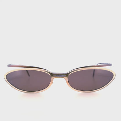 Vintage 90s 3032 Chanel Sunglasses - Small/Medium - Made in Italy