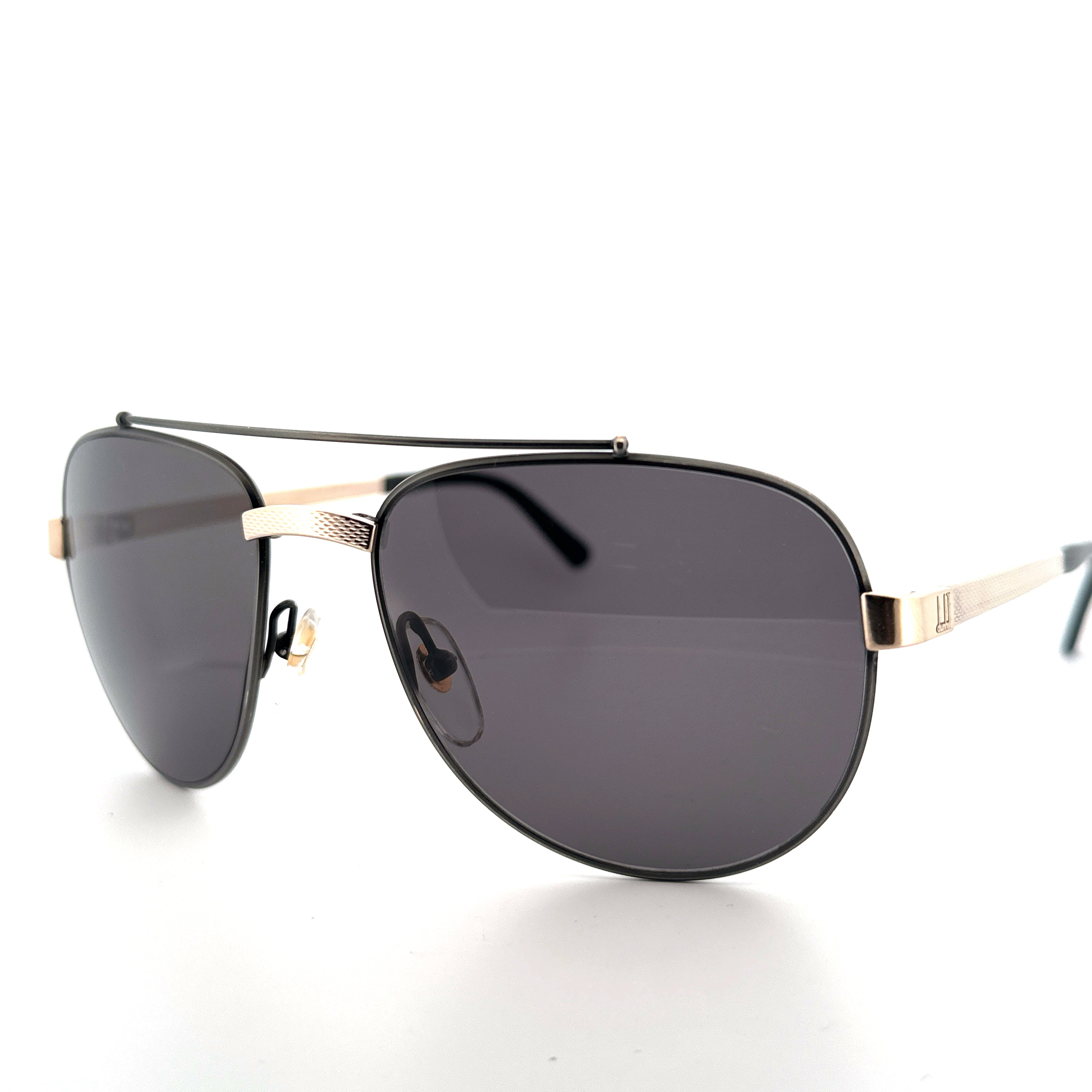 Vintage 80s Dunhill 6029 Aviator Sunglasses - Medium - Made