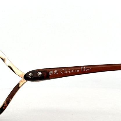 Vintage 70s Christian Dior Sunglasses Mod 2056 Butterfly - Small/Medium - Made in Austria