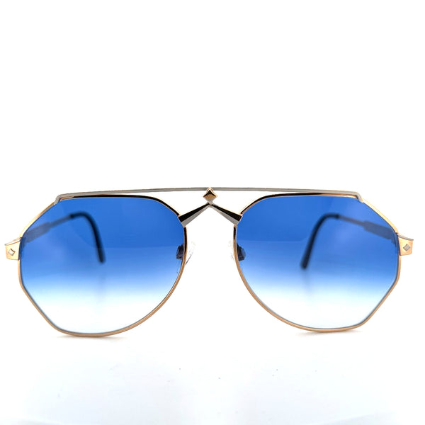 Vintage 80s MCM 2 Aviator Sunglasses - Large - Made in Germany